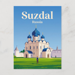 Kremlin van Suzdal Rusland Briefkaart