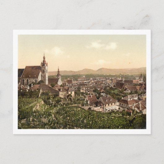 Krems in Oostenrijk Briefkaart (Voorkant)