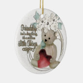 Kremvriendschap beer keramisch ornament (Rechts)