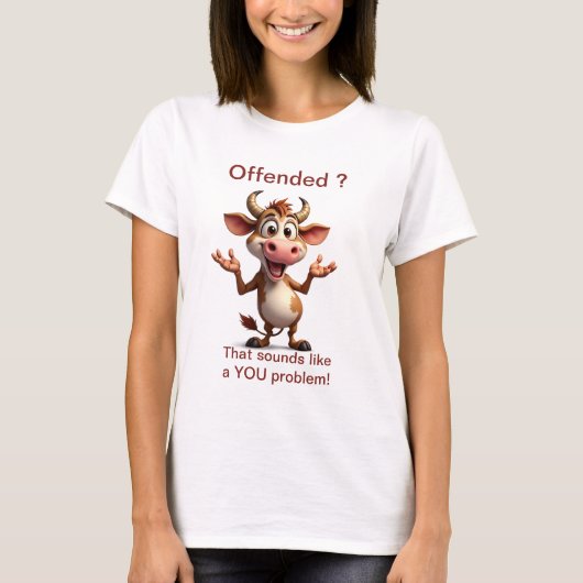 Krenkend T-shirt (Voorkant)