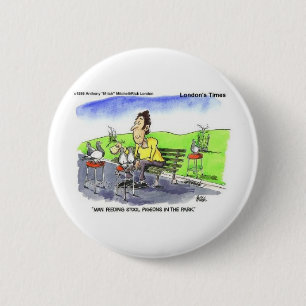 Krentenwegers Grappige Cadeaus T-shirts & Verzamel Ronde Button 5,7 Cm