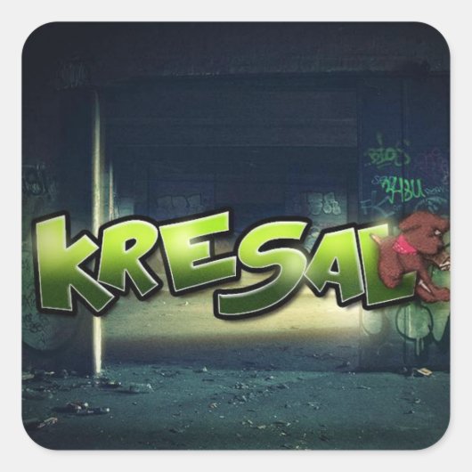 Kresal de officiële Mixtape Sticker (Voorkant)