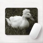 Krestie in zwart-wit muismat (Met muis)