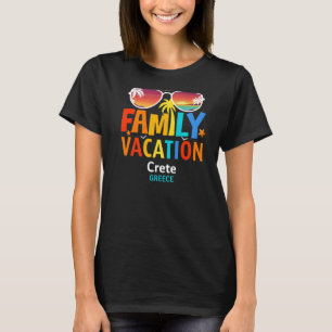 Kreta familie vakantie mooiste eilanden t-shirt