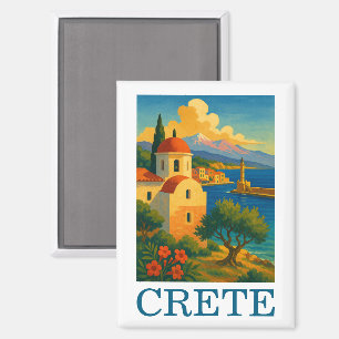 Kreta Griekenland Island kunstwerk reizen Magneet