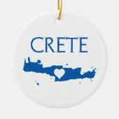 Kreta Map Ornament (Voorkant)