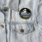 Kreta Uitzicht Pin Ronde Button 5,7 Cm (In situ)