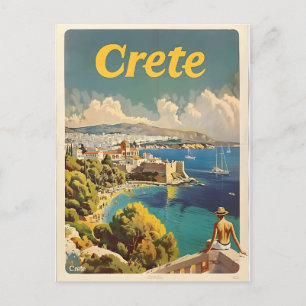 Kreta Vintage Briefkaart