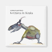 Kretures in Kraks magneet... Magneet (Voorkant)