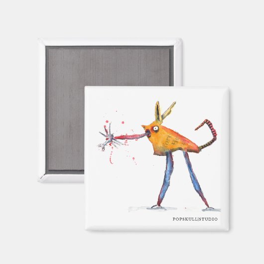 Kretures in Kraks magneet... Magneet (Voorkant / Achterkant)