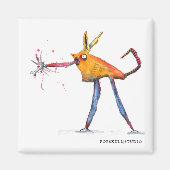 Kretures in Kraks magneet... Magneet (Voorkant)