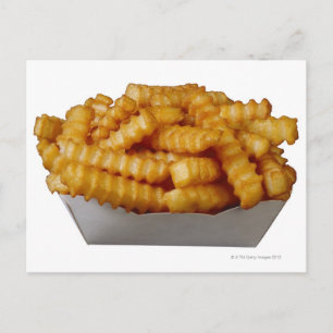 Kreukgesneden friet briefkaart