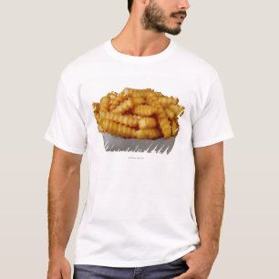 Kreukgesneden friet t-shirt