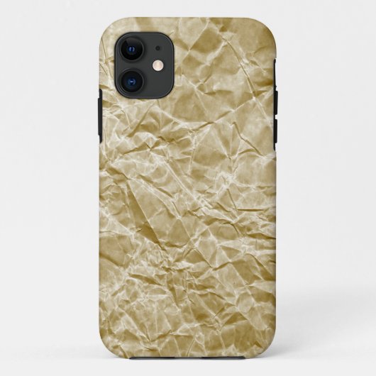 Kreukpapier Case-Mate iPhone Case (Achterkant)