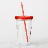 Kreukstoffen Acryl Drinkbeker (Links)