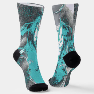 Kreukstoffen Draag Sokken