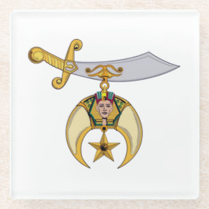 Kreukstoffen Glazen Onderzetter