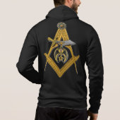 Kreukstoffen Hoodie (Achterkant)