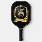 Kreukstoffen Pickleball Paddle (Achterkant)