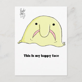 kreupelvis briefkaart