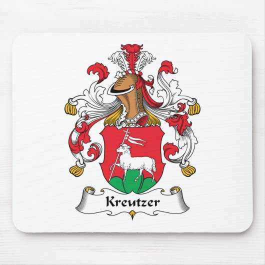 Kreutzer Family Crest Muismat (Voorkant)