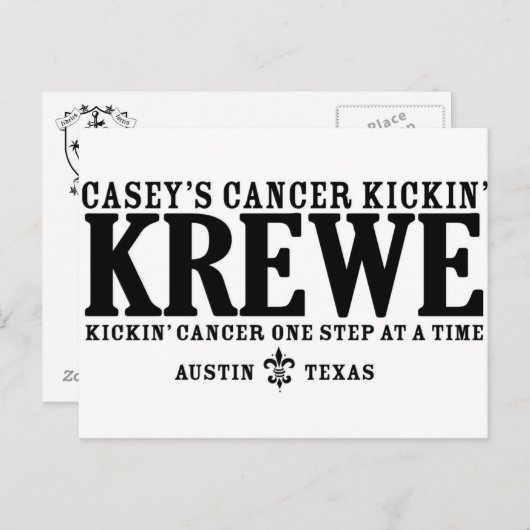 Krewe Briefkaarten (Voorkant / Achterkant)