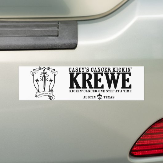 Krewe Bumpersticker (Op auto)