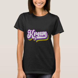 Krewe Mardi Gras Carnaval Kostuum Mannen Vrouwen T-shirt