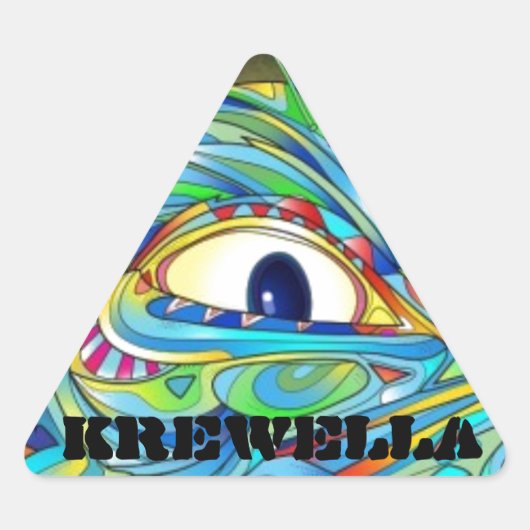 Krewella Illuminati pack autocollant (Devant)