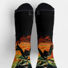 Kreyollywood-chaussettes unisexe sokken