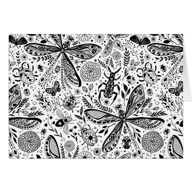 Kriebels op donkerblauw (Voorkant Horizontaal)