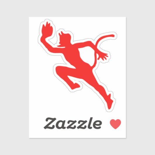 Kriegsmarine U-552 Embleem - The Red Devil Classi Sticker (Vel)