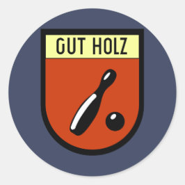 Kriegsmarine U-966 Emblem Ronde Sticker