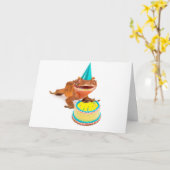 Krijg de Slordige Kaart van de Verjaardag (Gele Bloem)