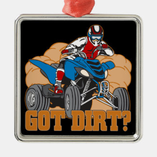 Krijg Dirt ATV Metalen Ornament