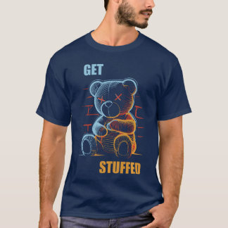 Krijg een opgevulde boze beer Sarcasme Ho T-shirt