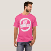 Krijg gecentreerd beeldhouwen keramiek pot aardewe t-shirt (Voorkant volledig)