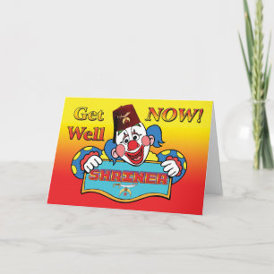Krijg goed heiligdom clown kaart