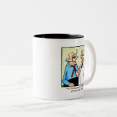 Krijg goed Humor Koffie Mok Gift (Voorkant rechts)