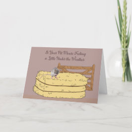 Krijg goed Kaart voor Sick Mouse