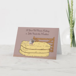 Krijg goed Kaart voor Sick Mouse