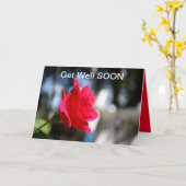 KRIJG GOED ROOS Kaart (Gele Bloem)