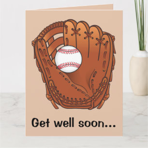 Krijg goed van Baseball Team Large Kaart