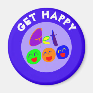 KRIJG HAPPY MAGNEET
