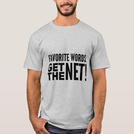 Krijg het Net Gevist T-shirt (Voorkant)
