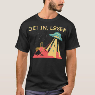 Krijg in Loser Funny Alien Abduction Gift T-shirt