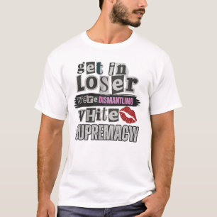 Krijg In Loser Grafische T-Shirt Krachtige Uitge