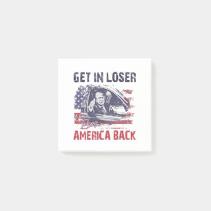 Krijg in Loser We nemen Amerika terug Trump Post-it® Notes