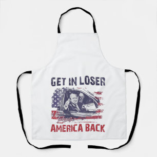 Krijg in Loser We nemen Amerika terug Trump Schort