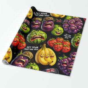 Krijg je fruit en groente premium inpakpapier make